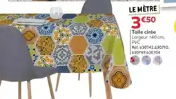 Gifi Toile cirée Largeur 140 cm, PVC offre