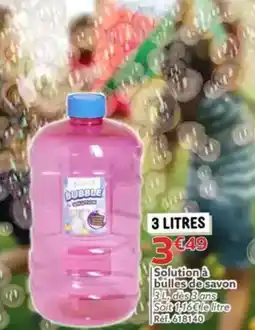 Gifi Solution à bulles de savon offre