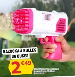 Gifi Bazooka à bulles 36 buses offre