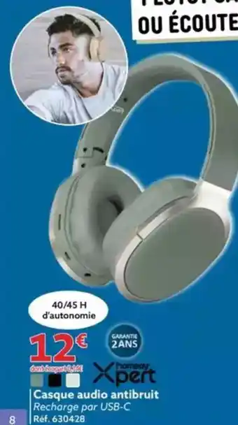 Gifi Casque audio antibruit offre