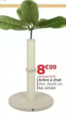 Gifi Arbre à chat Dim. 35x45 cm offre