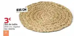 Gifi Set de table 035 cm offre