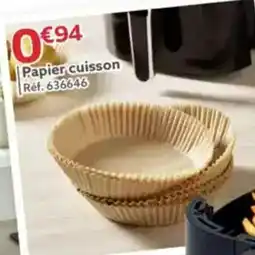 Gifi Papier cuisson offre