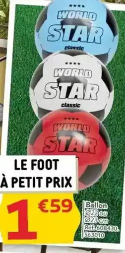 Gifi WORLD STAR Ballon offre