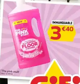 Gifi The pink stuff offre