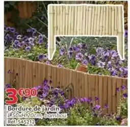 Gifi Bordure de jardin L50xH.20cm offre