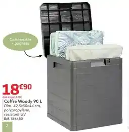 Gifi Coffre Woody offre