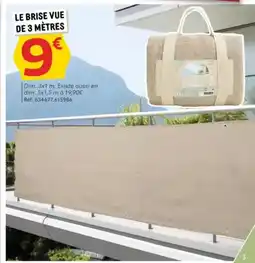 Gifi Le brise vue de 3 mètres offre