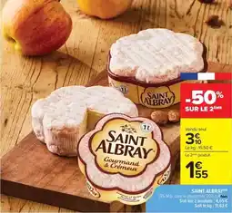 Carrefour Saint albray offre