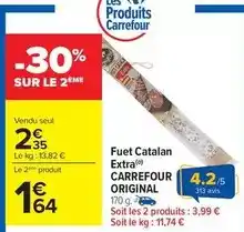 Carrefour Carrefour - fuet catalan extra offre