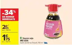 Carrefour Sauces soja offre