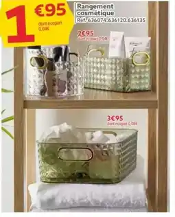 Gifi Rangement cosmétique offre