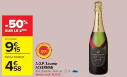 Carrefour Ackerman - a.o.p. saumur offre