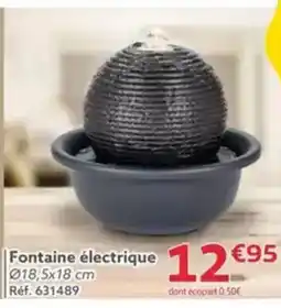Gifi Fontaine électrique offre