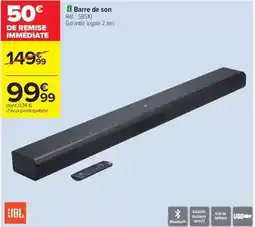 Carrefour Jbl - barre de son offre