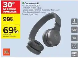 Carrefour Jbl - casque sans fil offre