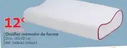 Gifi Oreiller mémoire de forme offre