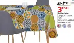 Gifi Toile cirée Largeur 140 cm, PVC offre