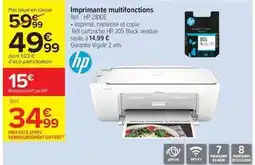 Carrefour Hp - imprimante multifonctions réf. : h2 280e offre