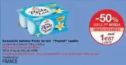 Monoprix Spécialité laitière perle de lait yoplait vanille offre