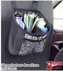 Gifi Organisateur de voiture offre