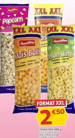 Gifi SNACKLINE Snack XXL offre