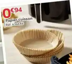 Gifi Papier cuisson offre