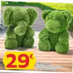 Gifi Déco gazon H.50 cm offre