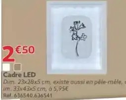 Gifi Cadre LED Dim. 23x28x5 cm offre
