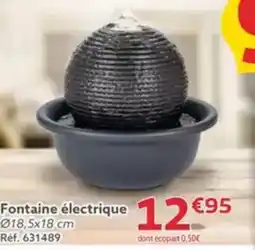 Gifi Fontaine électrique offre