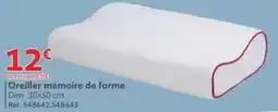 Gifi Oreiller mémoire de forme offre