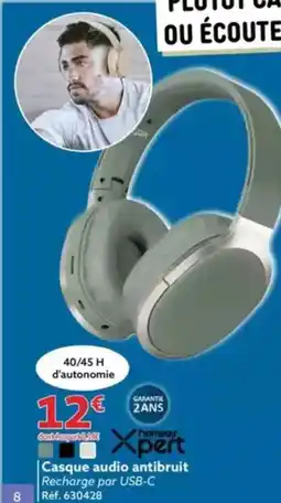 Gifi Casque audio antibruit offre