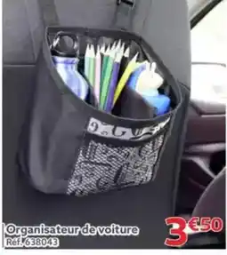 Gifi Organisateur de voiture offre