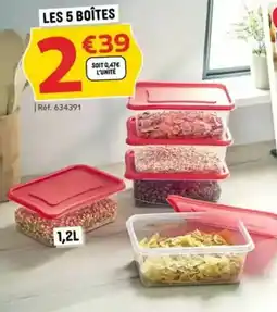 Gifi Les 5 boĂźtes offre