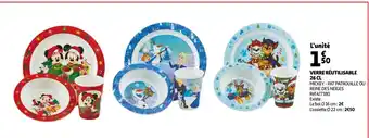 Auchan Verre réuitilisable 26 cl offre