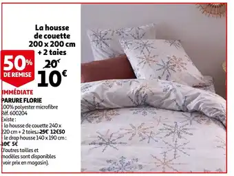 Auchan Parure Florie offre