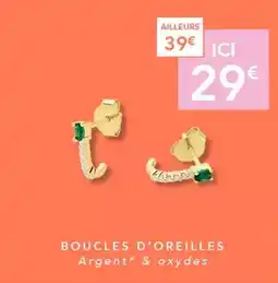 Boucles d'oreilles