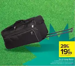 Carrefour Dim - sac de voyage offre