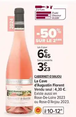 Carrefour Drive Carrefour - la cave d'augustin florent offre