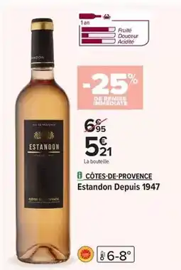 Carrefour Drive Estandon - depuis 1947 offre