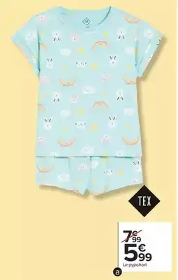 Carrefour Drive Tex - le pyjama offre