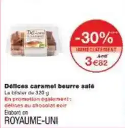 Monoprix Délices caramel beurre salé offre