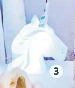 Auchan Veilleuse à Projection Murale Licorne offre