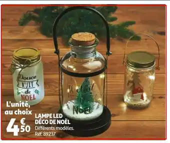 Auchan Lampe Led Déco de Noël offre