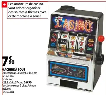 Auchan Machine à Sous offre