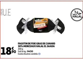 Auchan Fagotin de Foie Gras de Canard offre