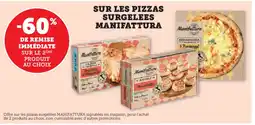 Super U MANIFATTURA Sur les pizzas surgelees offre