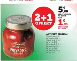 Super U FLORELLI Antipasti offre