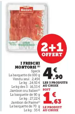 Super U MONTORSI I freschi offre
