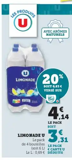 Super U Limonade u offre